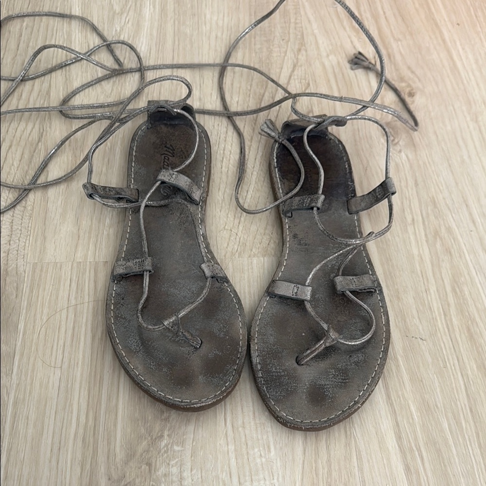 Madewell Boardwalk Lace Up Sandal